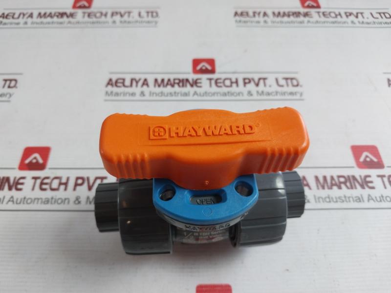 Hayward Tbh1150Astv0000 Tbh Series Ball Valves True Union 1-1/2” Pvc Fpm Nsf/Ansi 61 & 372