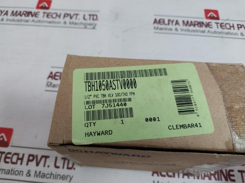 Hayward Tbh1150Astv0000 Tbh Series Ball Valves True Union 1-1/2” Pvc Fpm