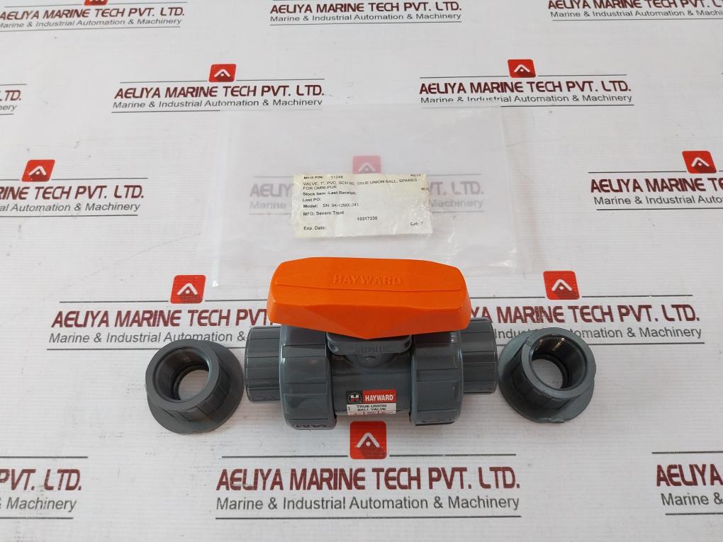 Hayward Tbx1002 True Union Ball Valve 1 Inch Pvc 94-12Mx-241