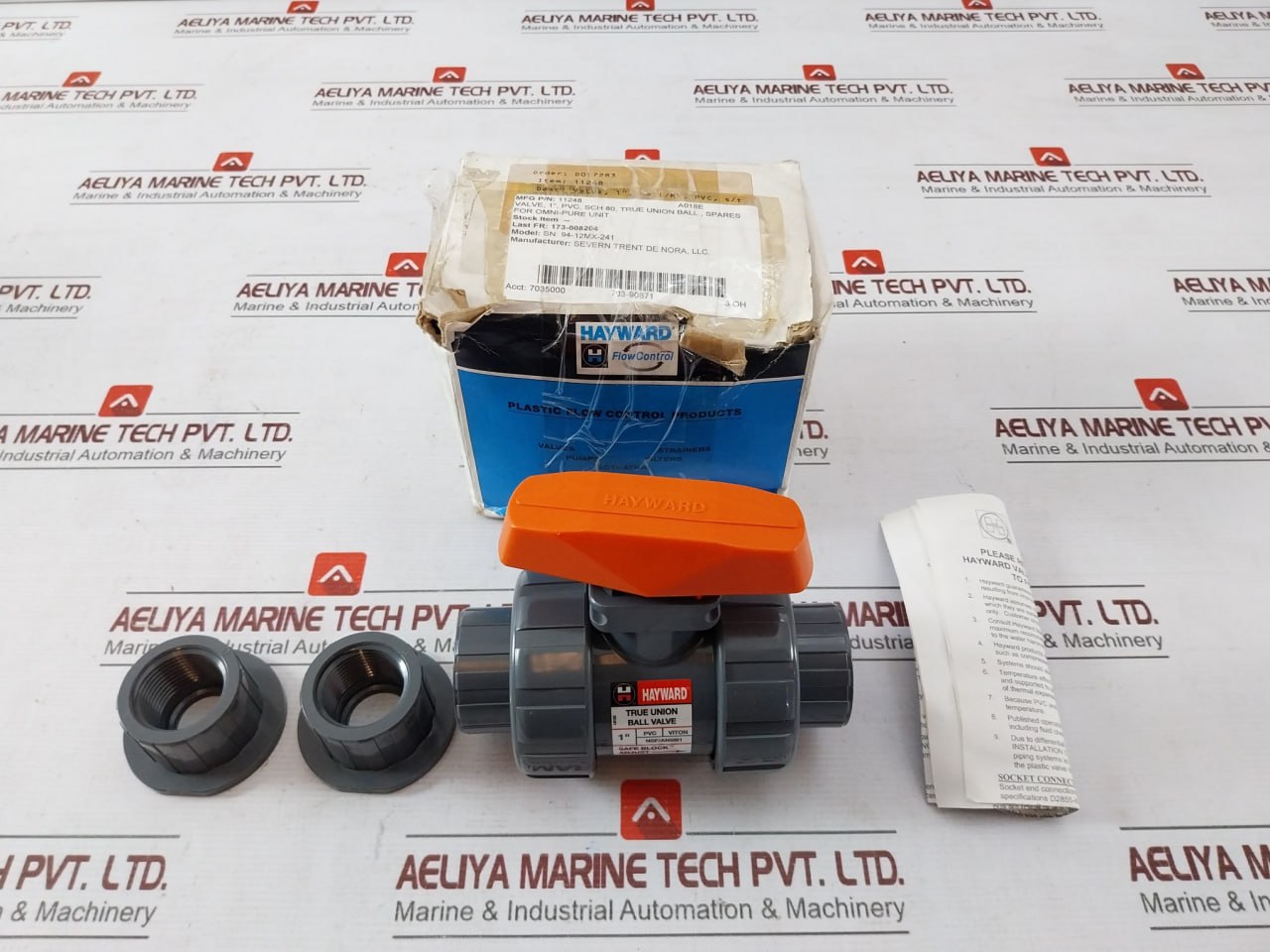 Hayward Tbx1002 True Union Ball Valve Nsf/Ansi61 94-12Mx-241