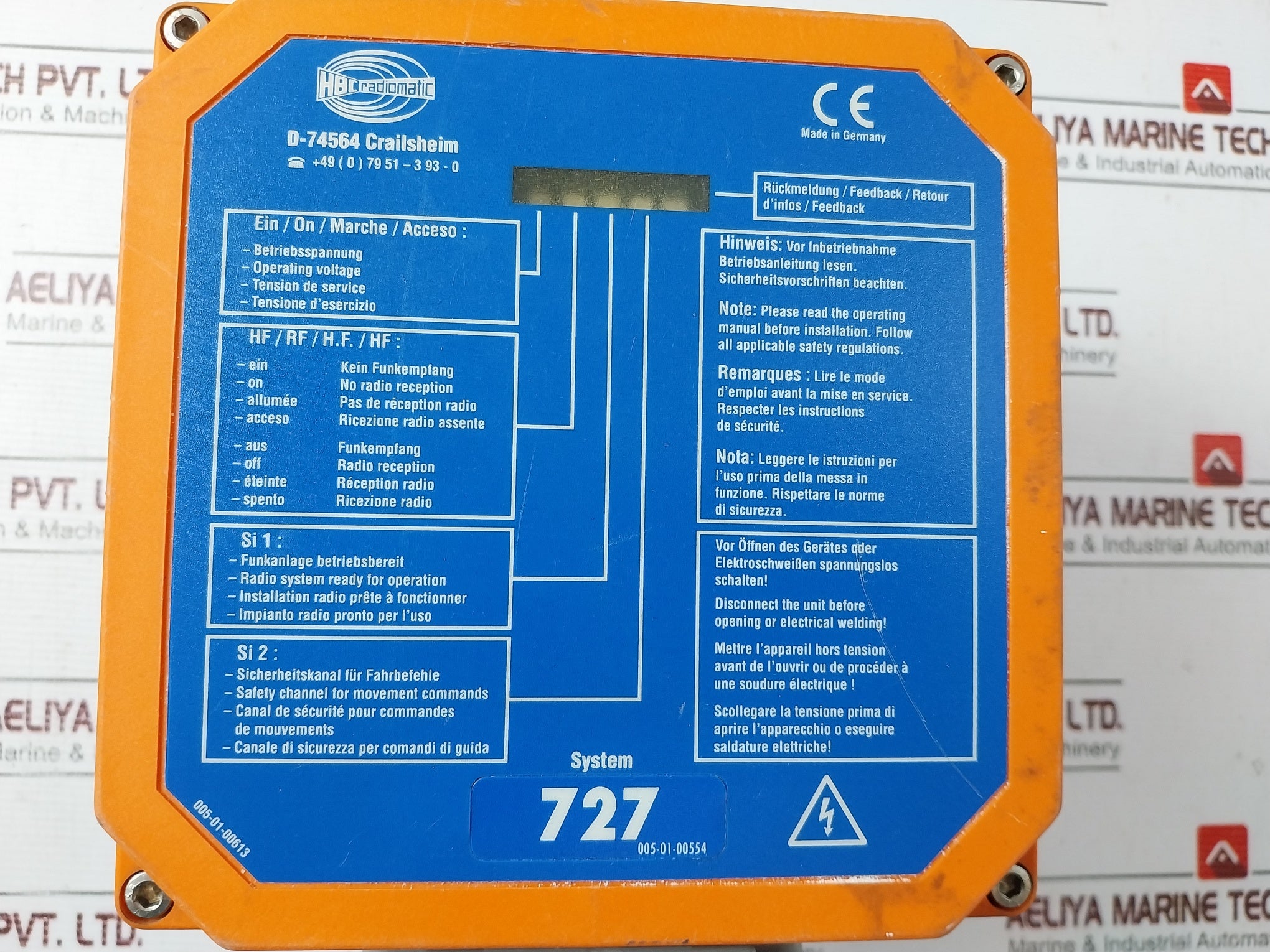 Hbc Radiomatic Fse 727 Remote-control 10-30V Dc 10W