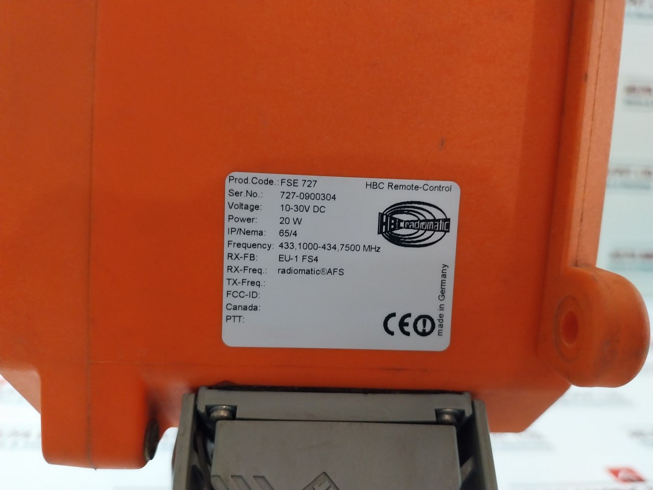 Hbc Radiomatic Fse 727 Remote-control 20w