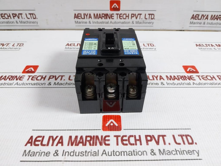 Hbe-63 Hyundai 20A Ac460V 5Ka Ksc8321 3-pole Molded Case Circuit Breaker