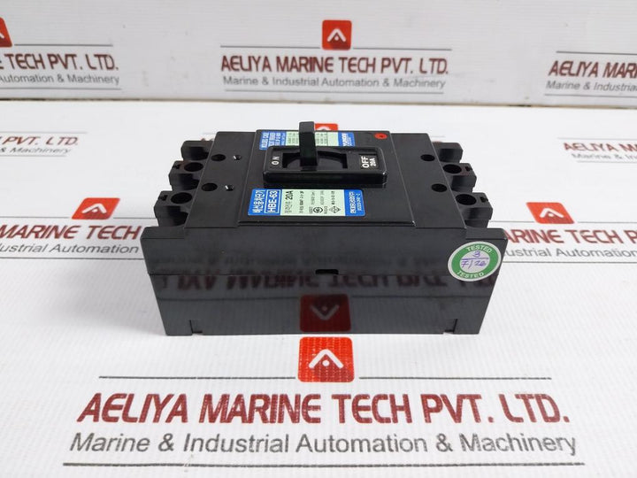 Hbe-63 Hyundai 20A Ac460V 5Ka Ksc8321 3-pole Molded Case Circuit Breaker