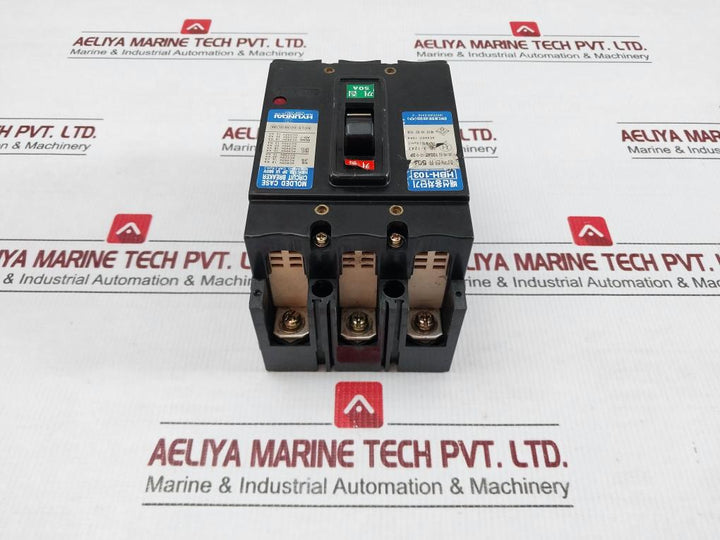 Hbh-103 Hyundai 660V 50A Molded Case Circuit Breaker