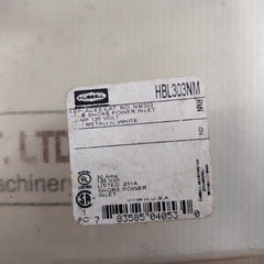 Hbl303Nm Hubbell Shore Power Inlet 125V/30Amp