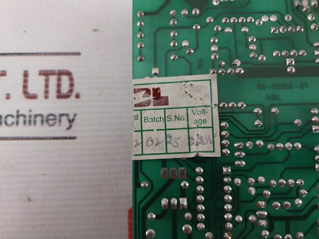 HBL 69-00362-01 Printed Circuit Board 220V