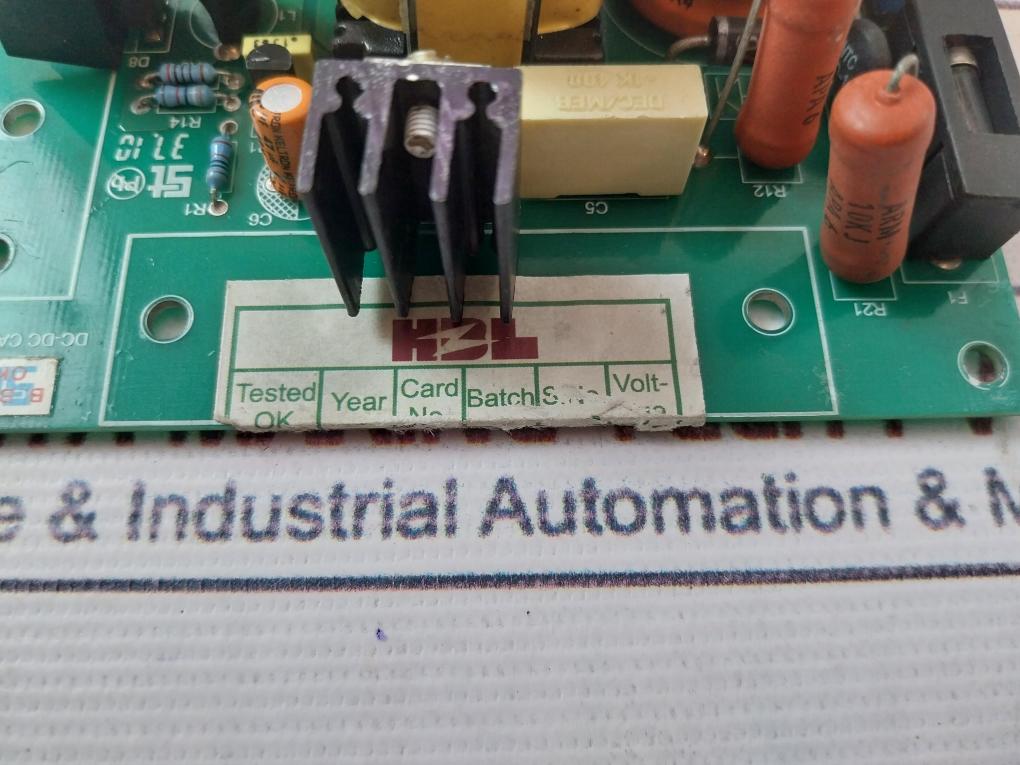 Hbl Ped/69-00085/Rev-0 Printed Circuit Board 110/12V-3A