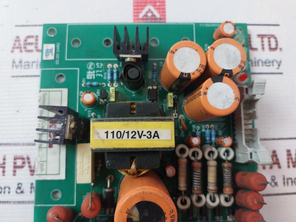 Hbl Ped/69-00085/Rev-0 Printed Circuit Board 110/12V-3A