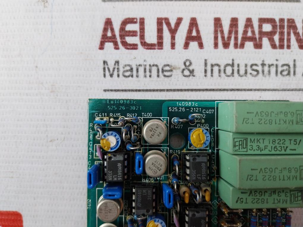 Hbm 140983C Printed Circuit Board 525.26-2121, 525.26-3021