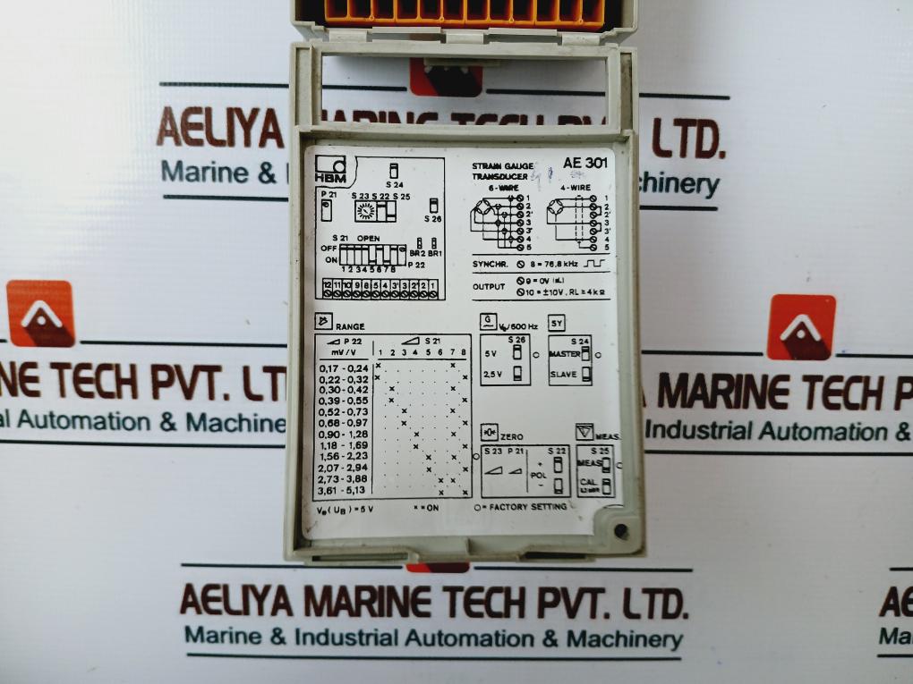 Hbm Clip Ae301 Analog Amplifier Cf 600Hz