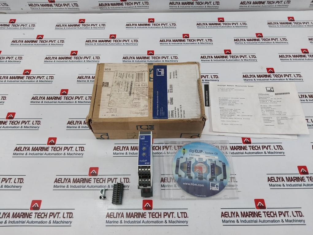 Hbm Df30Dp Digital Measuring Amplifier Ver 2.6.5 24V