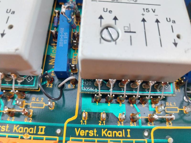 Hbm Ge 2513 Generator Pcb Board 15V 120Ma 525.13-2121 130584G Lu180584E