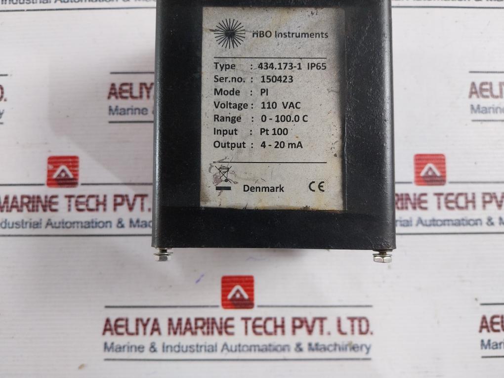 Hbo Instruments 434.173-1 Digital Meter Ip65 4-20 Ma