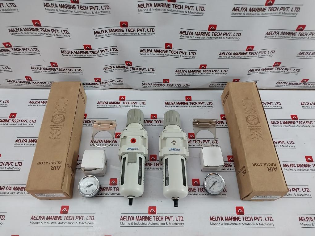 Hbqd Aw4000-06D Air Filter Regulator 145Psi 0.15-0.8Mpa 1.0Mpa