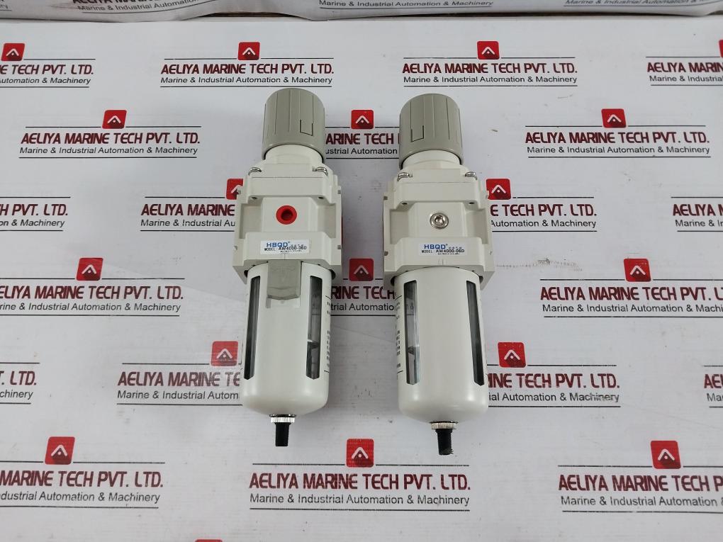 Hbqd Aw4000-06D Air Filter Regulator 145Psi 0.15-0.8Mpa 1.0Mpa