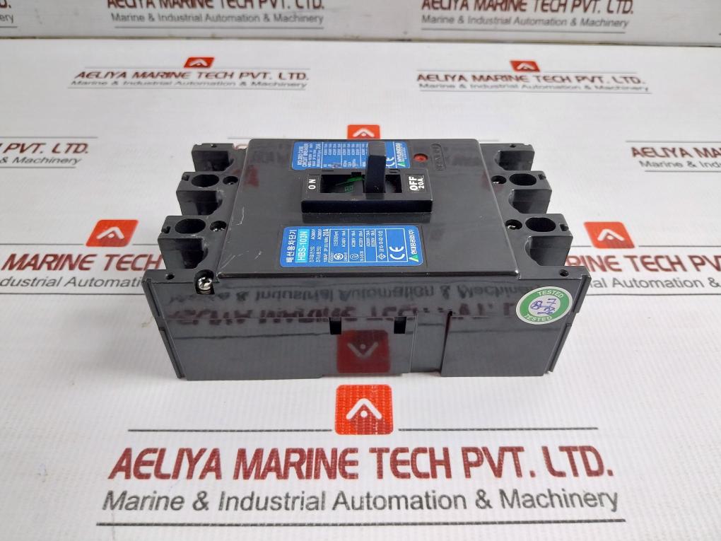 Hbs-103N Molded Case Circuit Breaker 660V 50/60Hz Hyundai