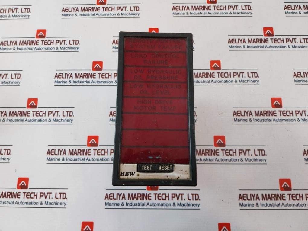 HBW Elteknik 24V Annunciator