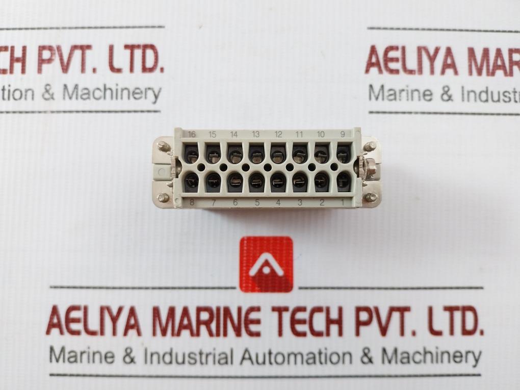 Hdc-ha-016M Te Connectivity Rectangular Power Connector Insert 16A 250V