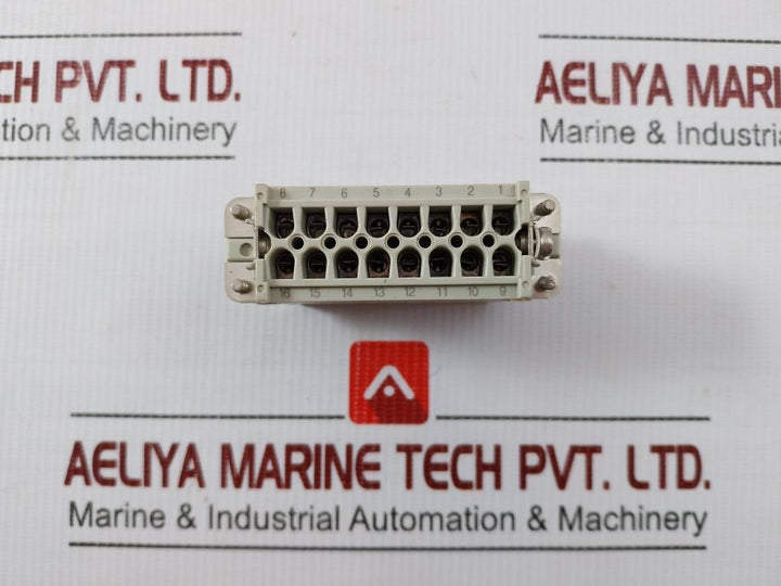 Hdc-ha-016M Te Connectivity Rectangular Power Connector Insert 16A 250V