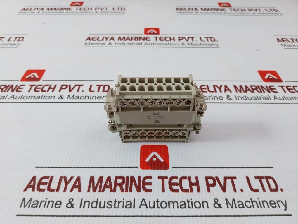 Hdc-ha-016M Te Connectivity Rectangular Power Connector Insert 16A 250V