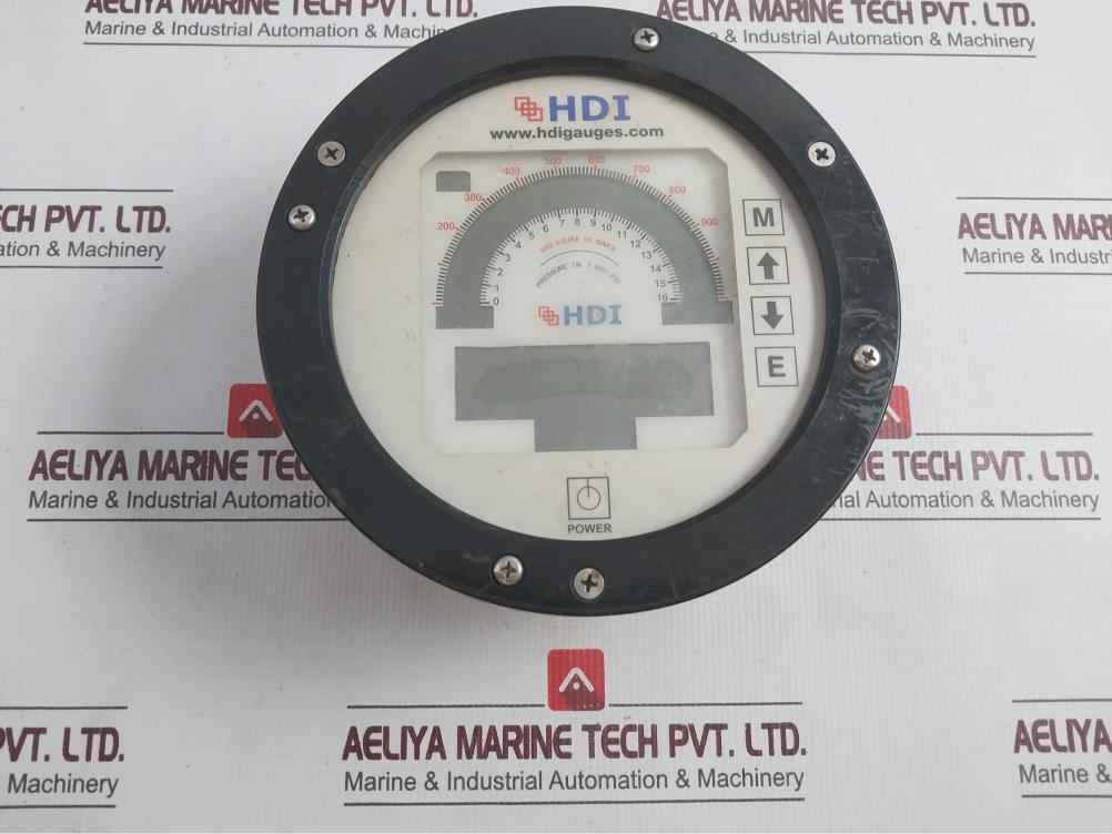 Hdi 20s7a1000000000aa Pressure Gauge 0–900/1100 Bar