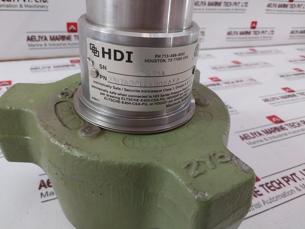 Hdi Gauges 20B7A00124002Aaa Pressure Gauge Set
