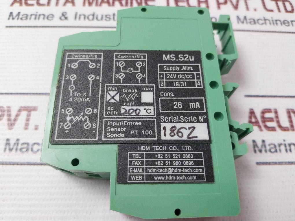 Hdm Tech Ms.S2U Monitoring Module 24V