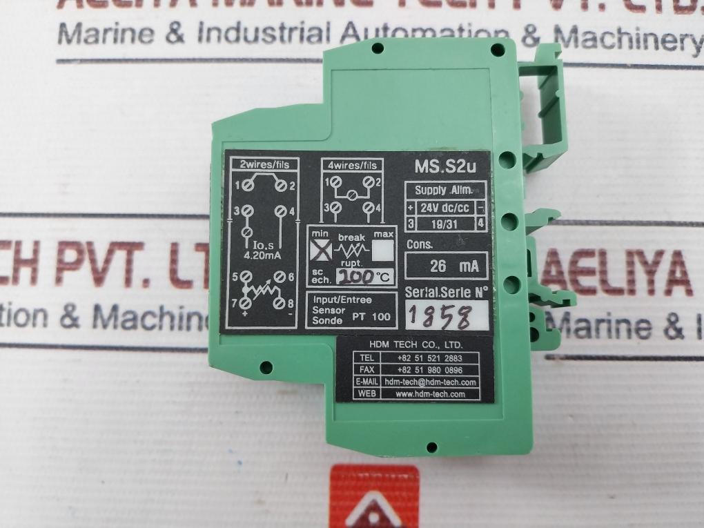 Hdm Tech MS.S2U Monitoring Module 24V DC/CC