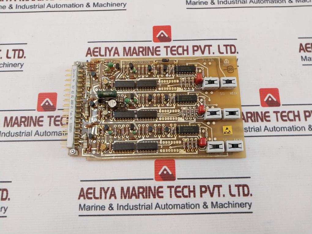 HDW ELEKTRONIK A767.02.02.001-01B Time Delay Circuit Board