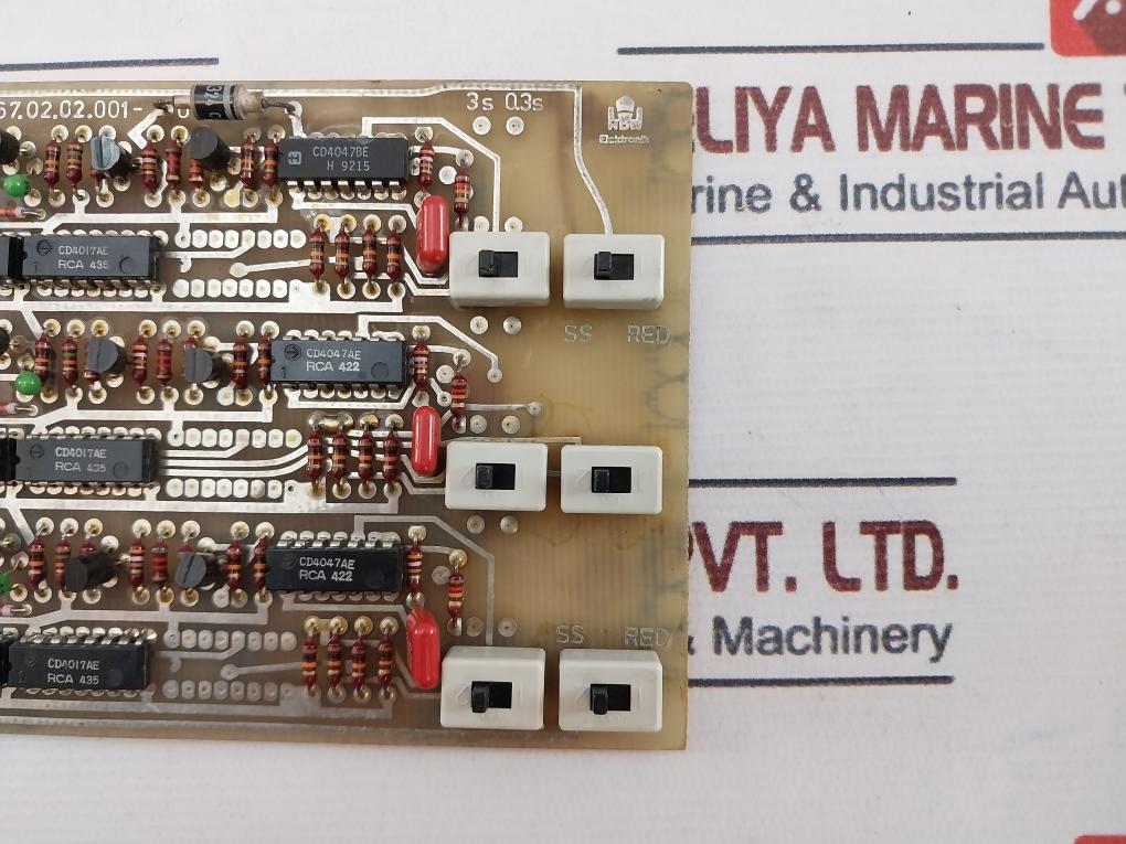 HDW ELEKTRONIK Printed circuit board A767.02.02.001-01A