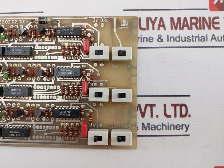 HDW ELEKTRONIK Printed circuit board A767.02.02.001-01A