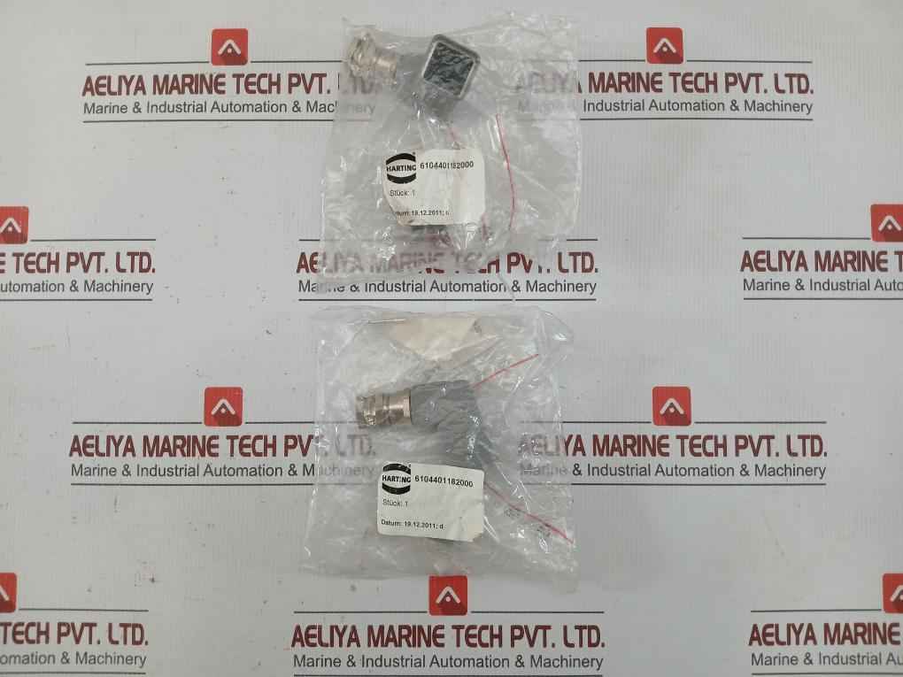 Heavy Duty Socket Contact Connector 6104401 182000 Harting
