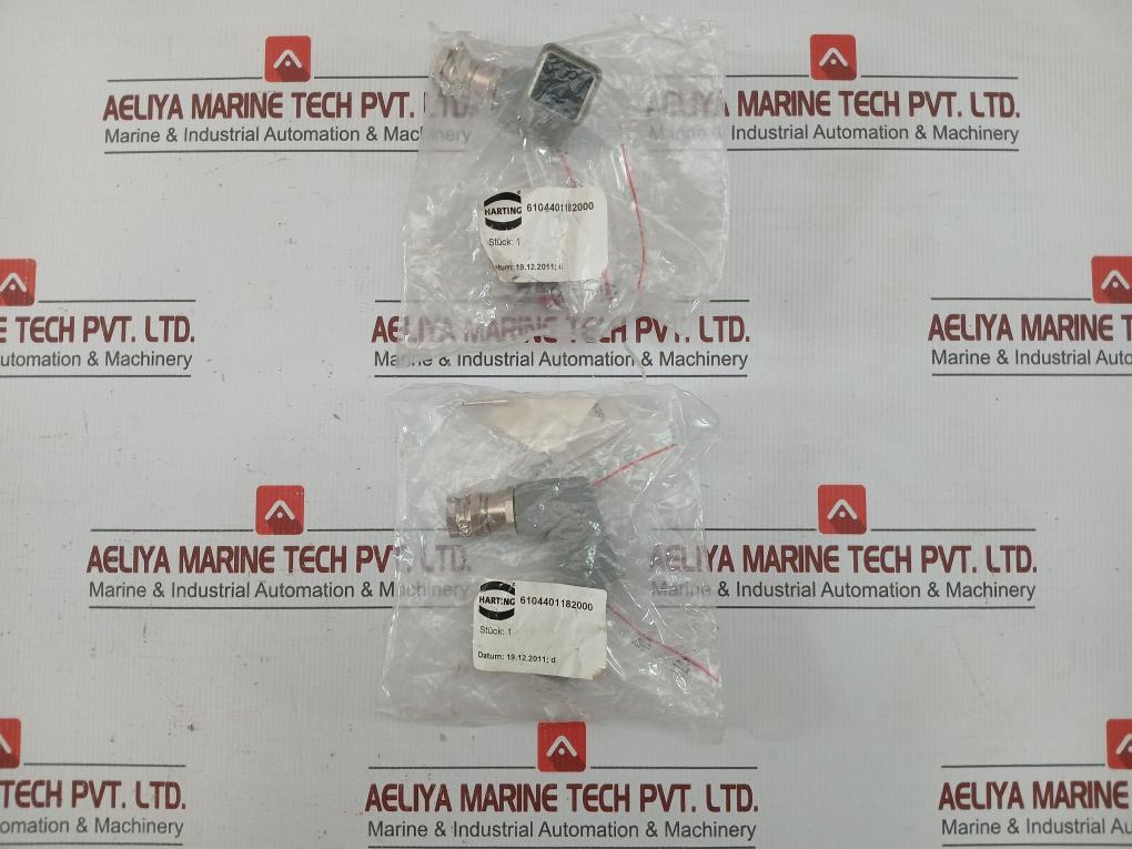 Heavy Duty Socket Contact Connector 6104401 182000 Harting