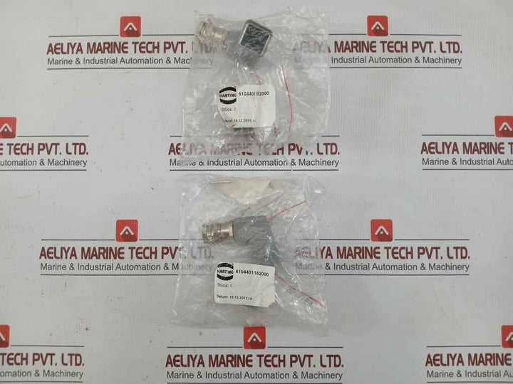 Heavy Duty Socket Contact Connector 6104401 182000 Harting