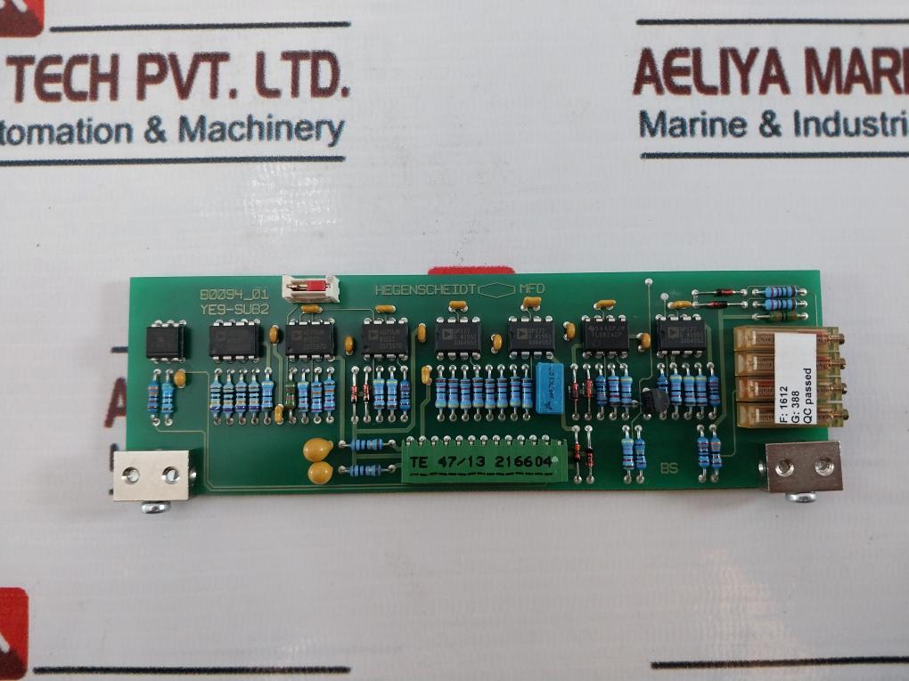 Hegenscheidt Mfd Ye9-sub2 Printed Circuit Board B0094_01