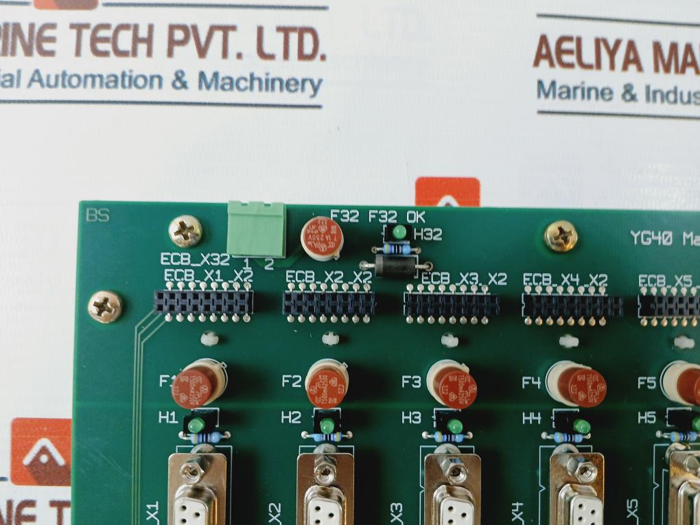 Hegenscheidt MFD YG40 Switching Assembly PCB Board