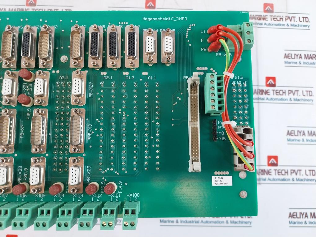 Hegenscheidt Mfd YG41 Module Rack with Backpanel