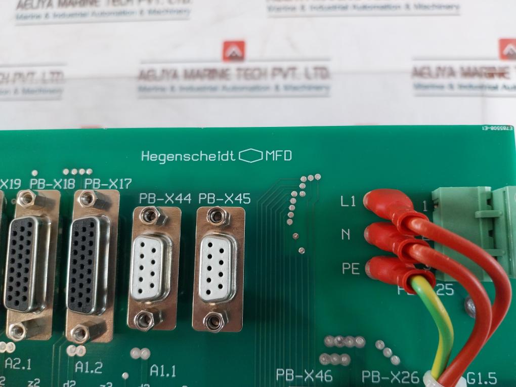 Hegenscheidt Mfd YG41 Module Rack with Backpanel