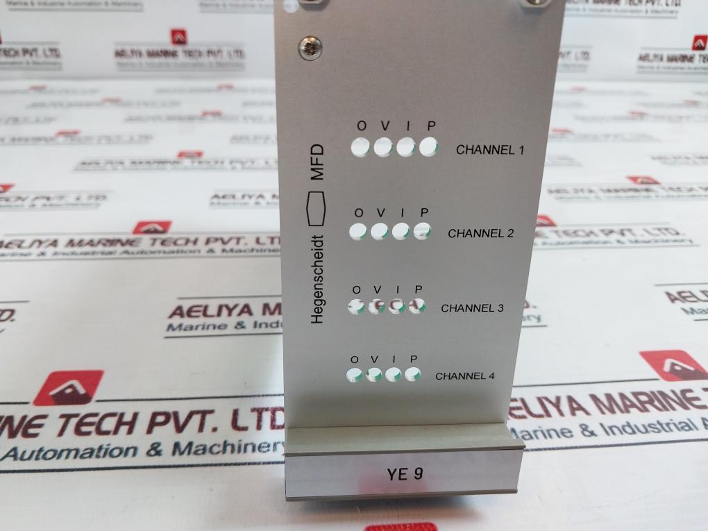 Hegenscheidt Ye9 Regulating Mounting Board