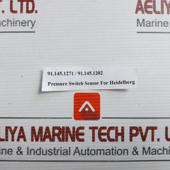 Heidelberg Pressure Switch Sensor 91.145.1271/91.145.1202 1 To 6 Bar