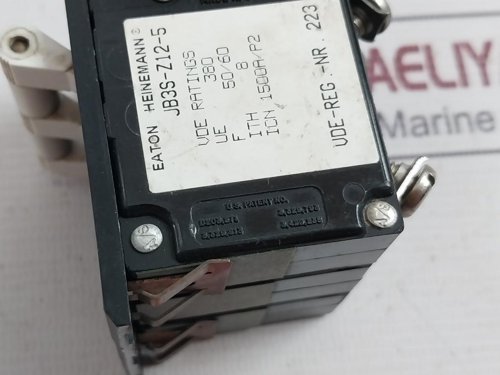 Heinemann Jb3S-z12-5 Circuit Breaker 3Hab7847-1 250V Icn 1500A/P2
