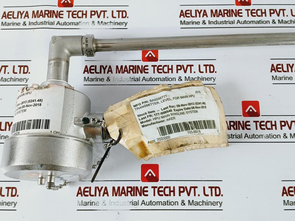 Heinrich Kubler Ava/tp43a/v/k15-do-m1200 Magnetic Float Level Switch