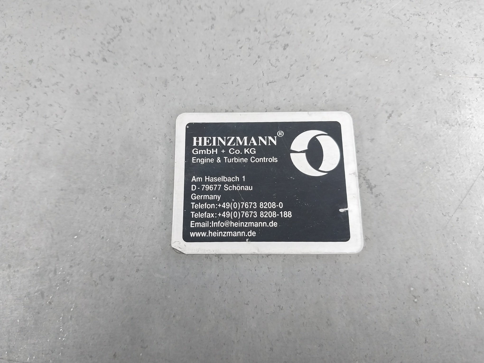 Heinzmann Dc901-03 04.0.33 Digital Control Governor Unit