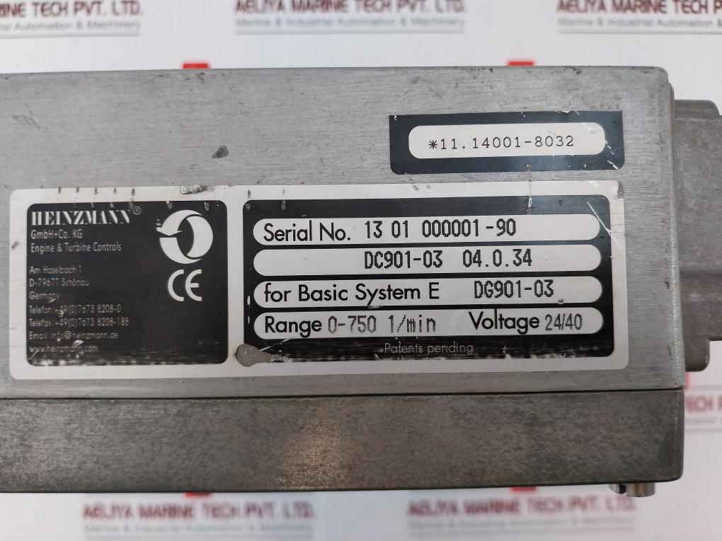 Heinzmann DC901-03 04.0.34 Control Unit