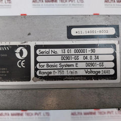 Heinzmann DC901-03 04.0.34 Control Unit
