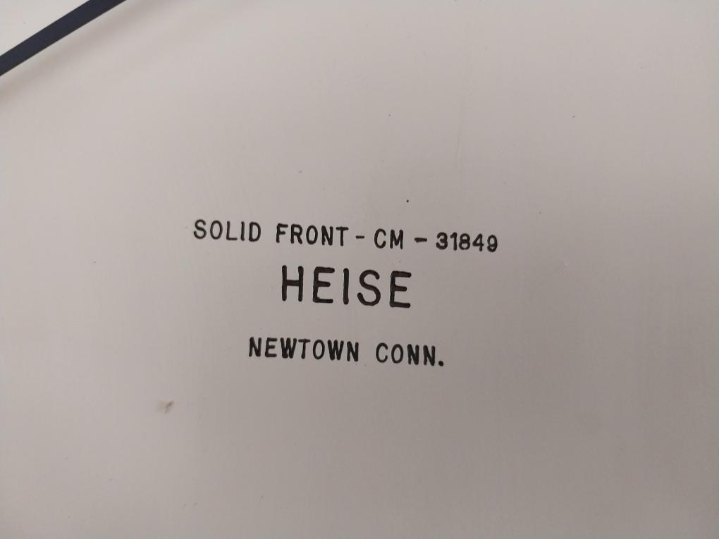 Heise 0-1000 Dial Pressure Measuring Gauge Solid Front Cm-31849 1000 Feet / 305 Meter Of Water