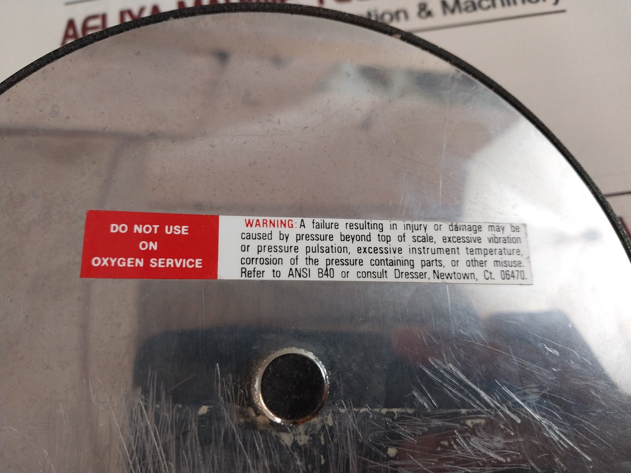 Heise Cm-43497 Pressure Gauge 0-350 Meters