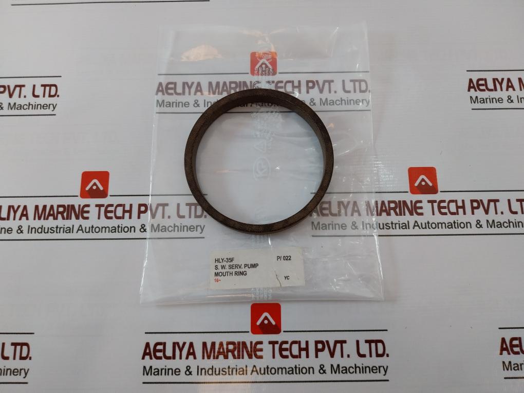 Heishin Hly-35F Sea Water Service Pump Mouth Ring P/022