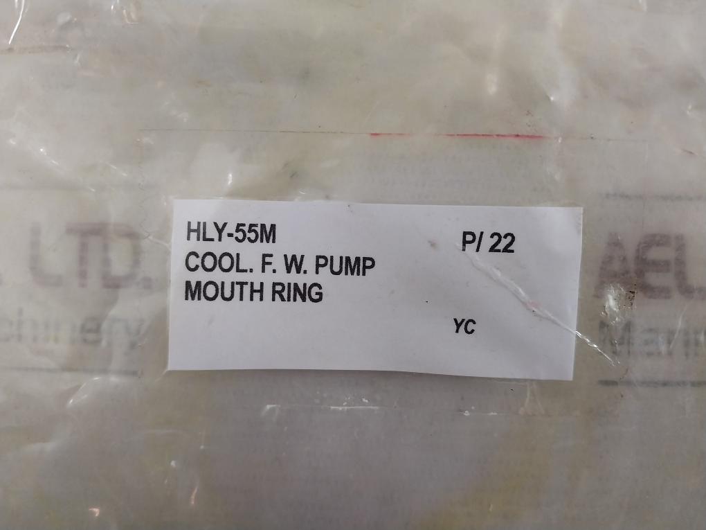 Heishin Pump Hly-55M Mouth Ring For Cool F.W. Pump P/22